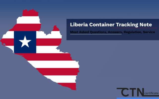 Liberia Container Tracking Note