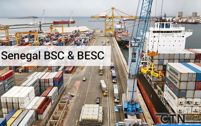 Senegal BSC Cargo Tracking Note