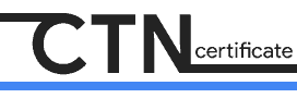 CTN Certificate Logo